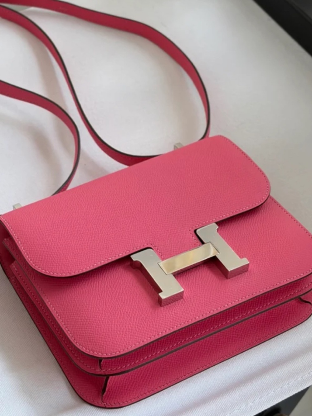 Authentic Pre-Owned Hermès Constance 18 Rose Azalée
